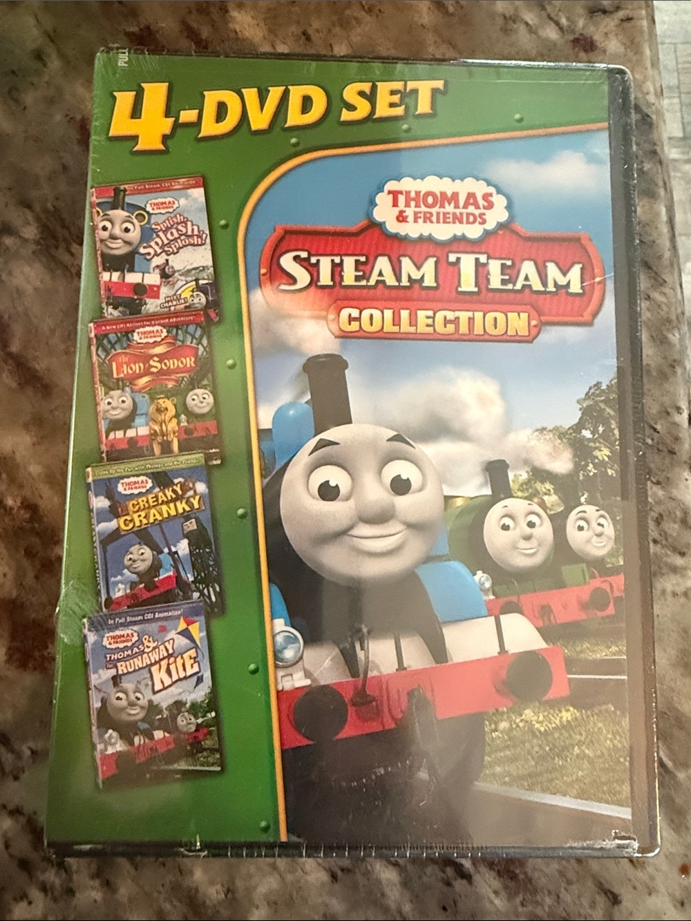 Thomas & Friends 4-DVD Steam Team Collection - Blue, Green, Red